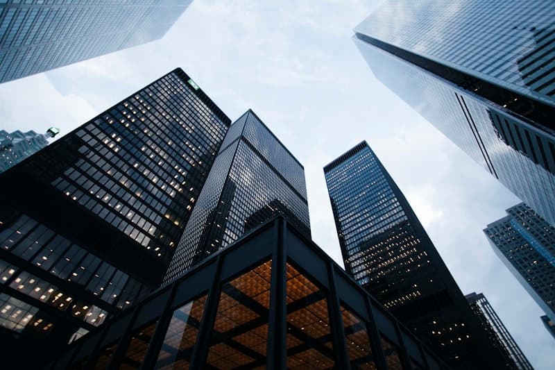 Modern office building